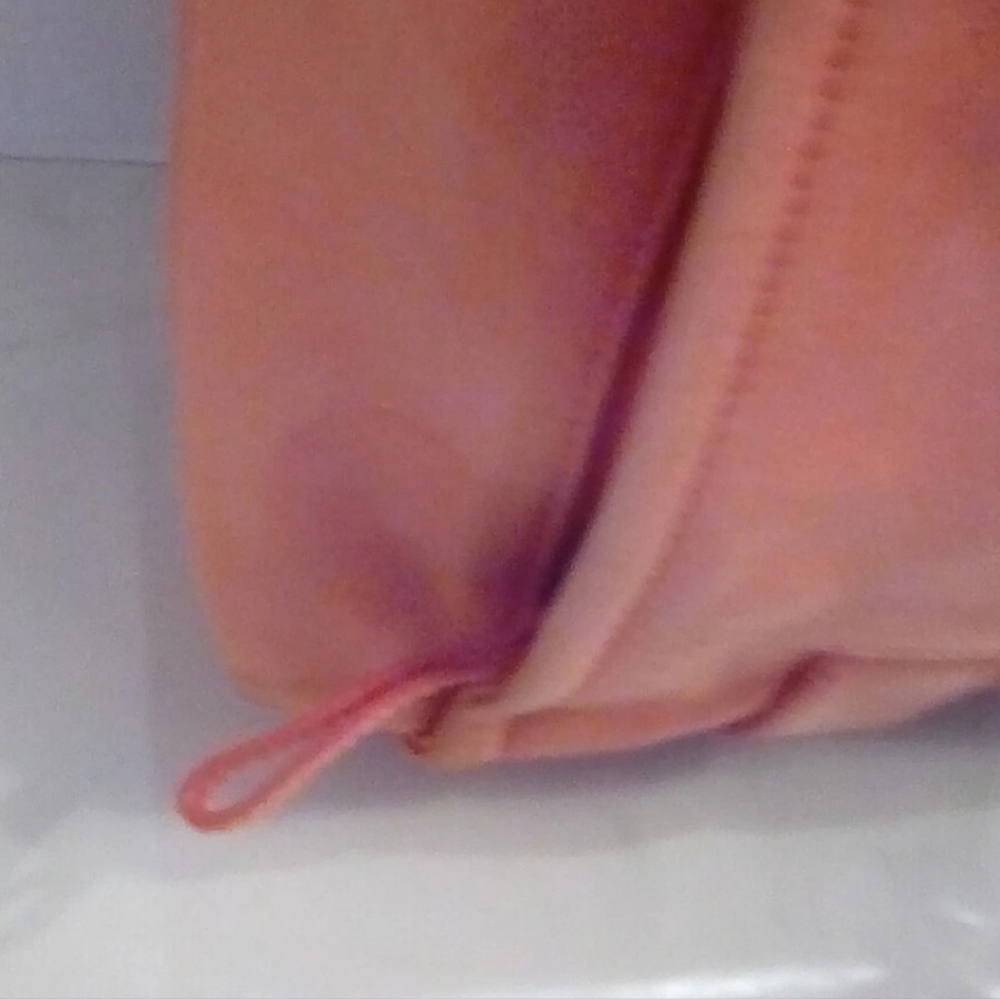 Leather PERLINA Peach Women's Bag - Picture 2 of 7